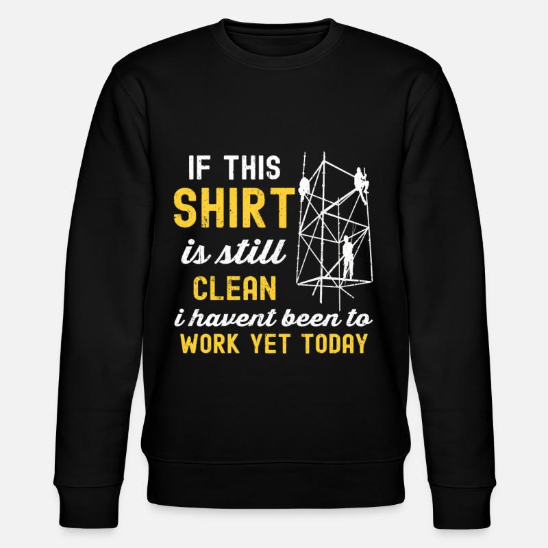 Constructeurs d’échafaudages - Sweat bio CHANGER Stanley/Stella Unisexe - noir