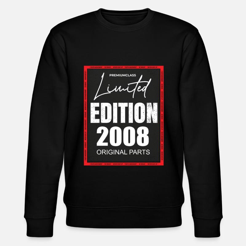 Limited Edition 2008 - Stanley/Stella CHANGER Unisex Organic Sweatshirt - black