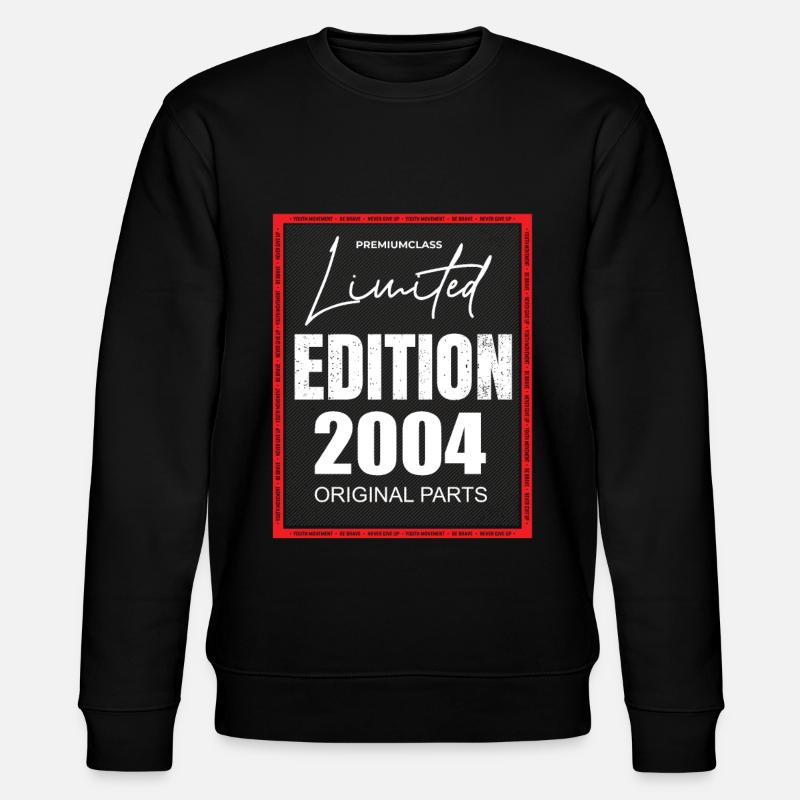 Limited Edition 2004 - Stanley/Stella Unisex Bio-Sweatshirt CHANGER  - Schwarz