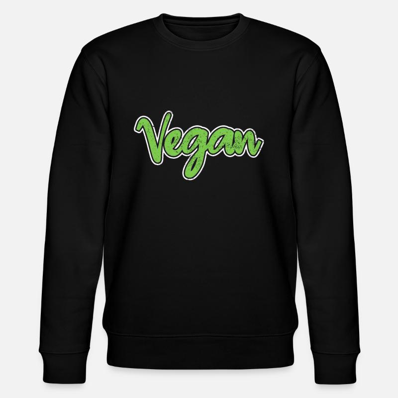 Végétalien - Sweat bio CHANGER Stanley/Stella Unisexe - noir