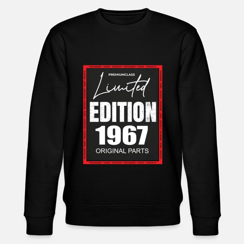 Édition limitée 1967 - Sweat bio CHANGER Stanley/Stella Unisexe - noir