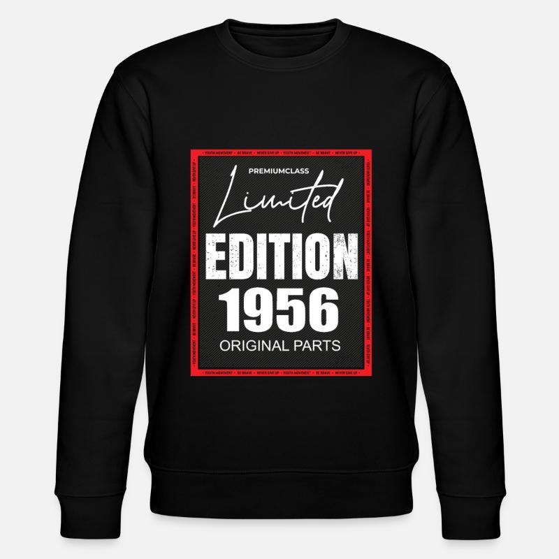 Limited Edition 1956 - Stanley/Stella Unisex Bio-Sweatshirt CHANGER - Schwarz