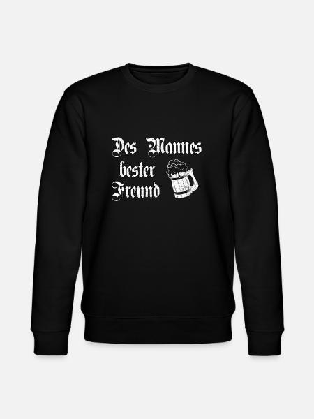 Des Mannes bester Freund - Stanley/Stella Unisex Bio-Sweatshirt CHANGER - Schwarz