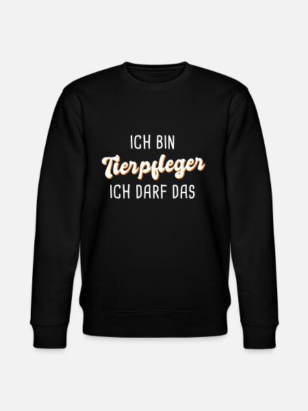 Tierpfleger - Stanley/Stella Unisex Bio-Sweatshirt CHANGER  - Schwarz