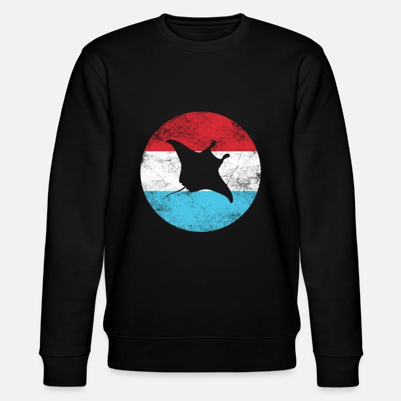 Stingray - Stanley/Stella CHANGER Unisex Organic Sweatshirt - black