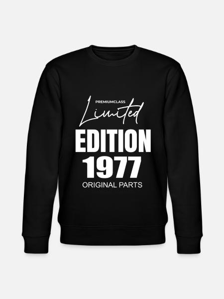 Édition limitée 1977 - Sweat bio CHANGER Stanley/Stella Unisexe - noir