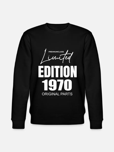 Édition limitée 1970 - Sweat bio CHANGER Stanley/Stella Unisexe - noir
