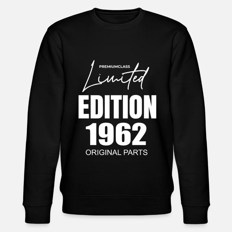 Édition limitée 1962 - Sweat bio CHANGER Stanley/Stella Unisexe - noir