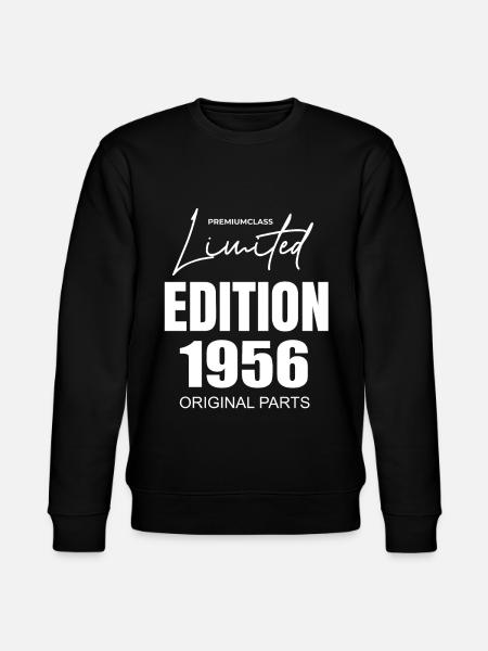 Limited Edition 1956 - Stanley/Stella CHANGER Unisex Organic Sweatshirt - black