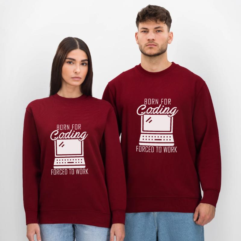 Coding Programmer Coder Software Developer Stanley/Stella CHANGER Unisex Organic Sweatshirt