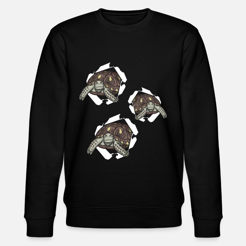 Sea turtles Turtle lovers - Stanley/Stella CHANGER Unisex Organic Sweatshirt - black