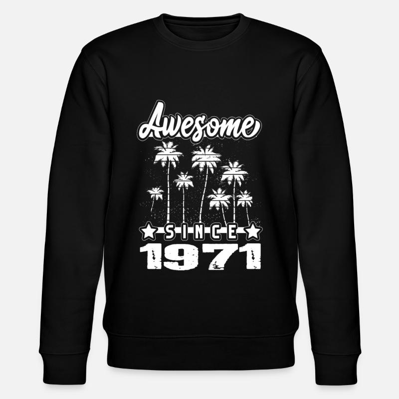 Génial depuis 1971 - Sweat bio CHANGER Stanley/Stella Unisexe - noir