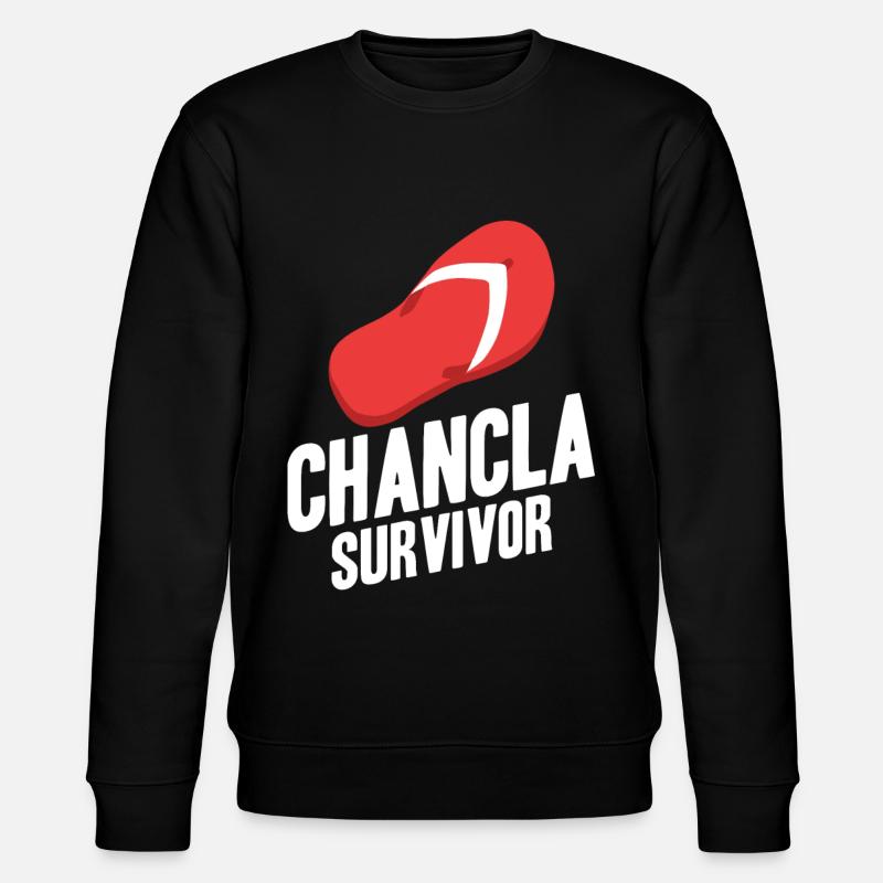 Chancla Survivant Espagnol Mexicain La - Sweat bio CHANGER Stanley/Stella Unisexe - noir