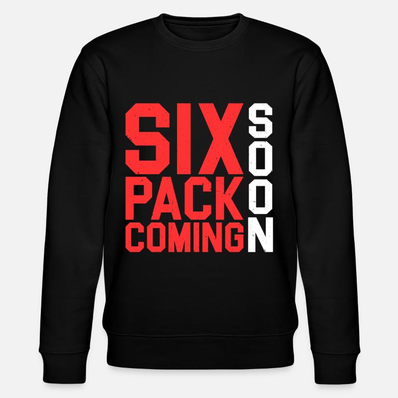 Six Pack Coming Soon 28 - Stanley/Stella CHANGER Unisex Organic Sweatshirt - black