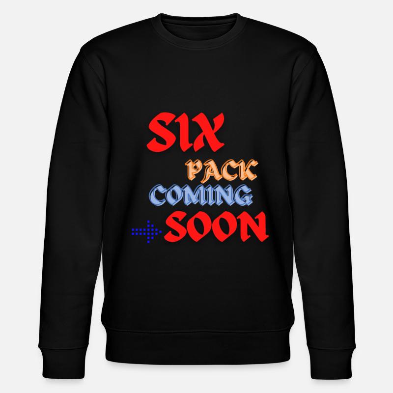 Six Pack Coming Soon 34 - Stanley/Stella Unisex Bio-Sweatshirt CHANGER  - Schwarz