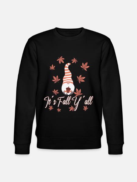 Elves Lovers Thanksgiving Fall - Stanley/Stella CHANGER Unisex Organic Sweatshirt - black