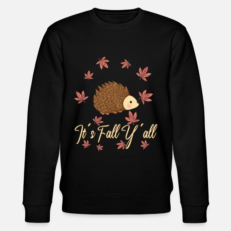 Amateurs de hérissons Thanksgiving automne - Sweat bio CHANGER Stanley/Stella Unisexe - noir