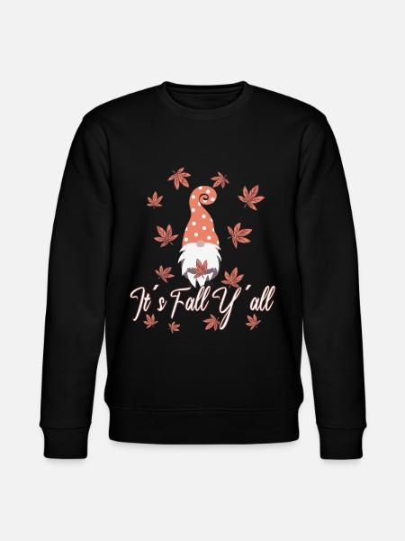 Elves Lovers Thanksgiving Fall - Stanley/Stella CHANGER Unisex Organic Sweatshirt - black