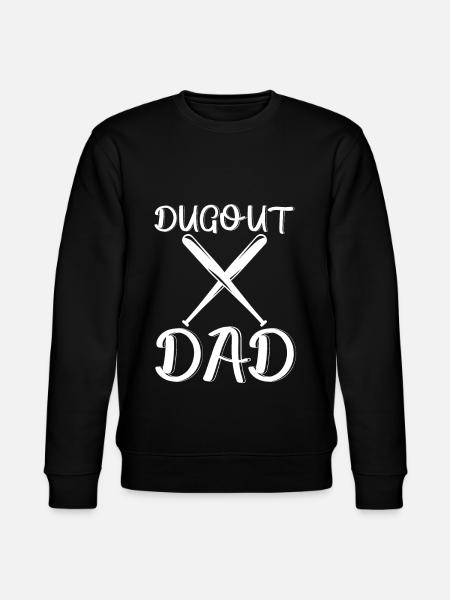 Dugout Dad - Stanley/Stella Unisex Bio-Sweatshirt CHANGER - Schwarz