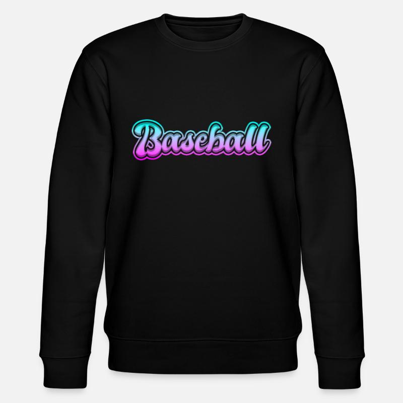 Baseball - Stanley/Stella Unisex Bio-Sweatshirt CHANGER  - Schwarz