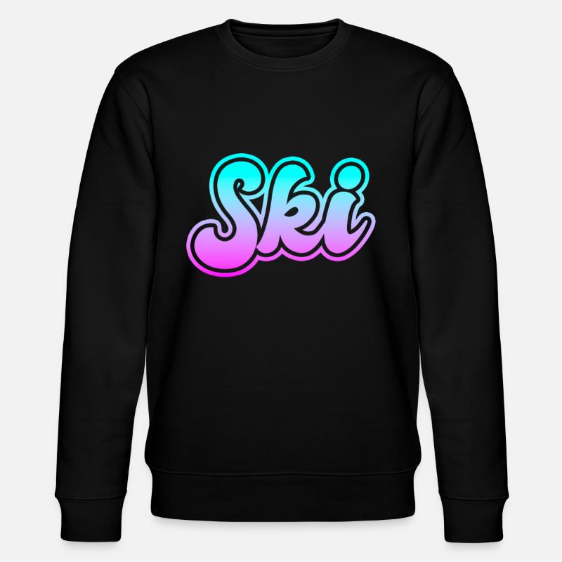 ski - Stanley/Stella Unisex Bio-Sweatshirt CHANGER  - Schwarz