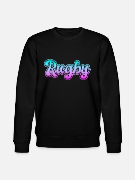 Rugby - Stanley/Stella CHANGER Unisex Organic Sweatshirt - black
