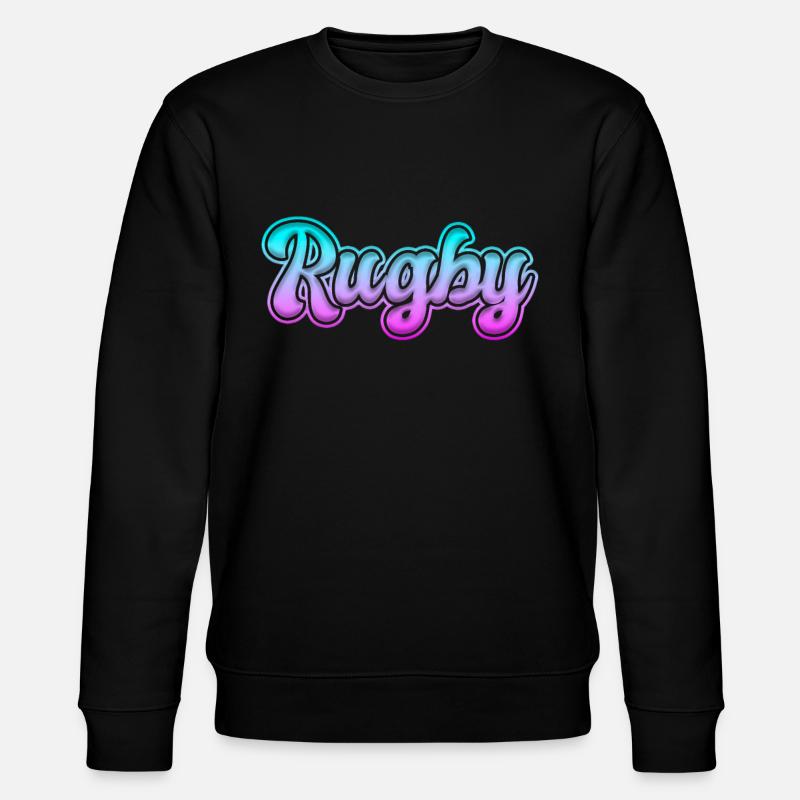 Rugby - Sweat bio CHANGER Stanley/Stella Unisexe - noir