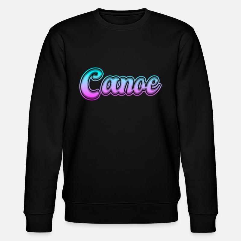 Kanu canoe - Stanley/Stella Unisex Bio-Sweatshirt CHANGER  - Schwarz