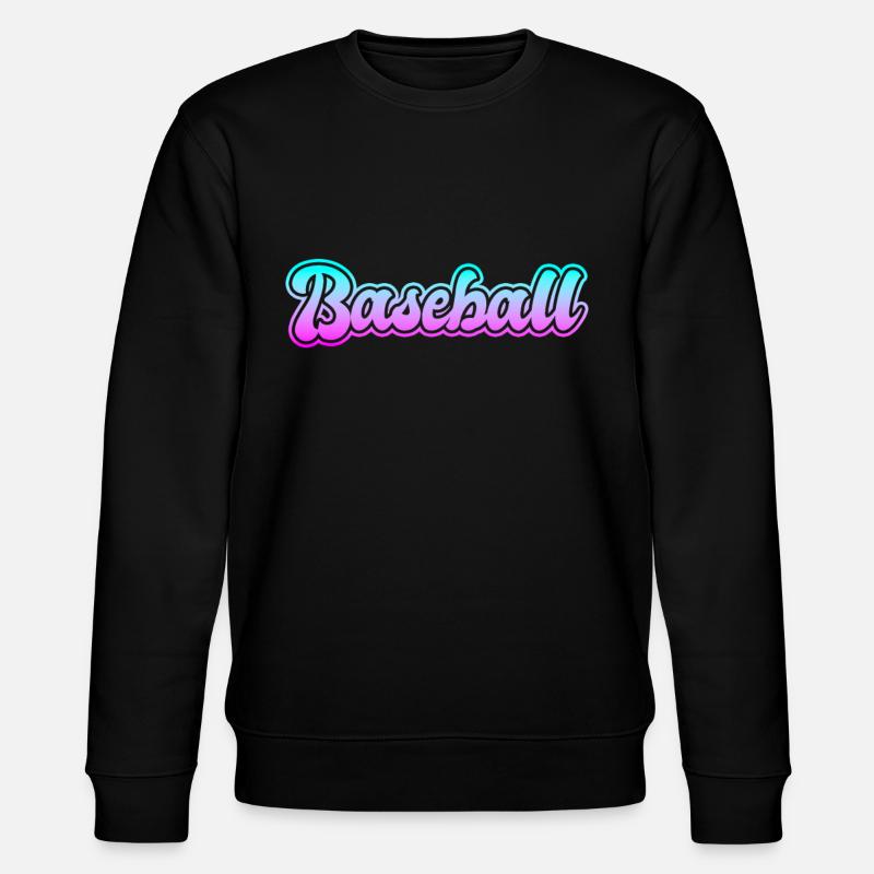 Baseball - Stanley/Stella CHANGER Unisex Organic Sweatshirt - black