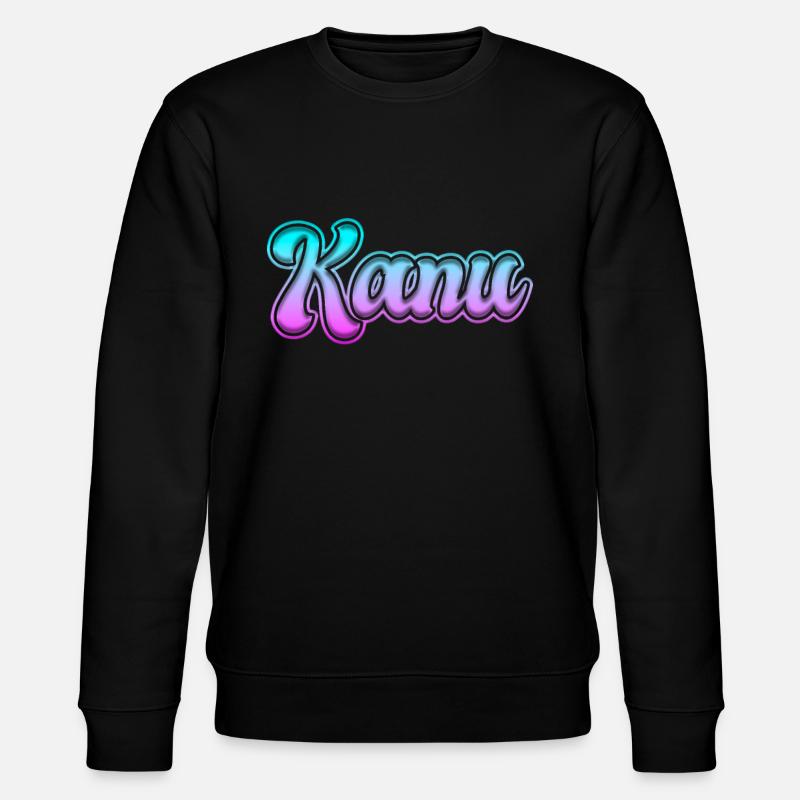 Canoë - Sweat bio CHANGER Stanley/Stella Unisexe - noir