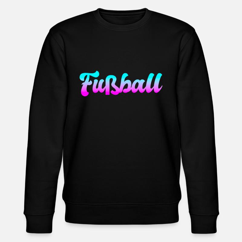 Fußball - Stanley/Stella Unisex Bio-Sweatshirt CHANGER  - Schwarz