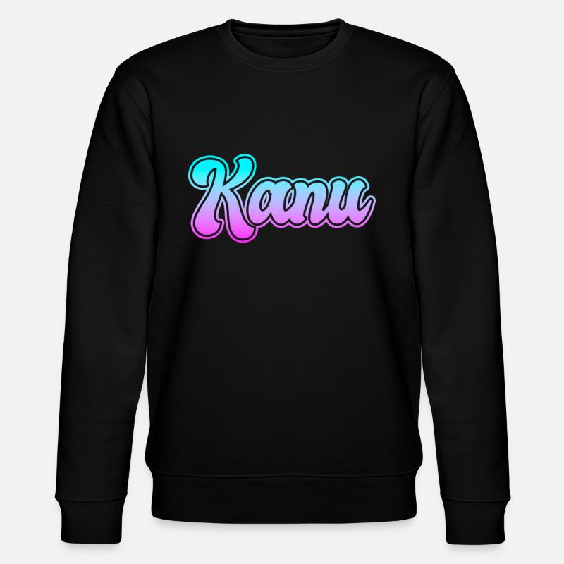 Canoë - Sweat bio CHANGER Stanley/Stella Unisexe - noir