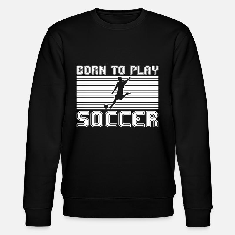 Soccer - Stanley/Stella CHANGER Unisex Organic Sweatshirt - black