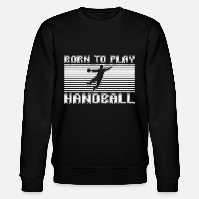 Handball - Stanley/Stella Unisex Bio-Sweatshirt CHANGER  - Schwarz
