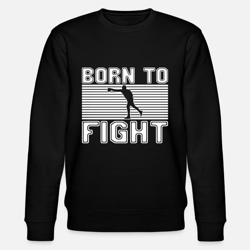 Boxing - Stanley/Stella CHANGER Unisex Organic Sweatshirt - black