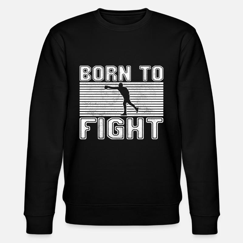 Boxe - Sweat bio CHANGER Stanley/Stella Unisexe - noir