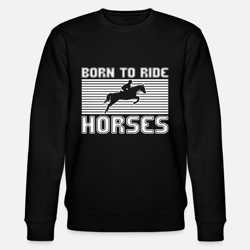 Équitation - Sweat bio CHANGER Stanley/Stella Unisexe - noir