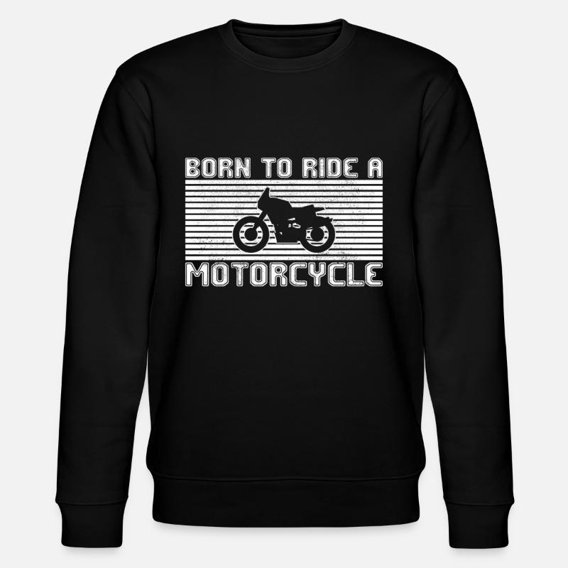 Motorcycling - Stanley/Stella CHANGER Unisex Organic Sweatshirt - black