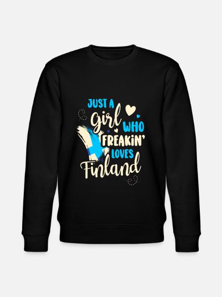 Finlande - Sweat bio CHANGER Stanley/Stella Unisexe - noir