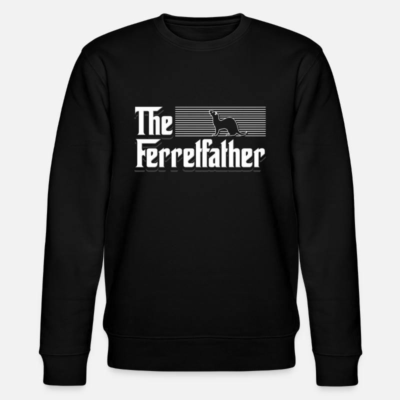 Le furet ferrelfather - Sweat bio CHANGER Stanley/Stella Unisexe - noir