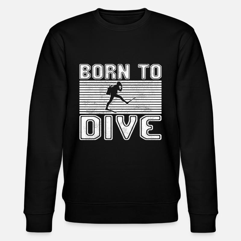 Dive - Stanley/Stella CHANGER Unisex Organic Sweatshirt - black