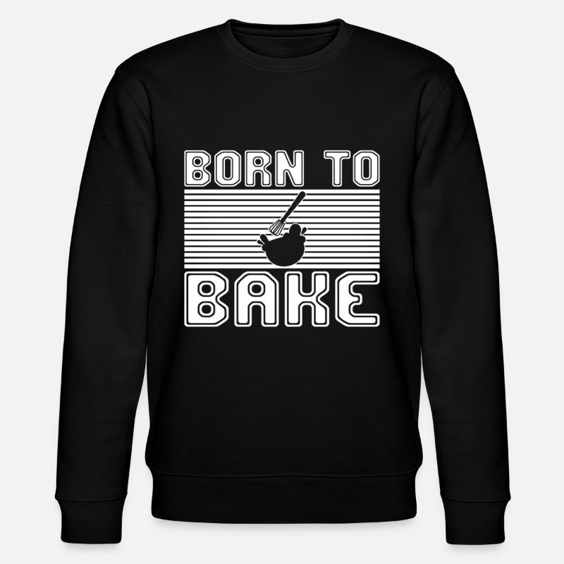 Bake - Stanley/Stella CHANGER Unisex Organic Sweatshirt - black
