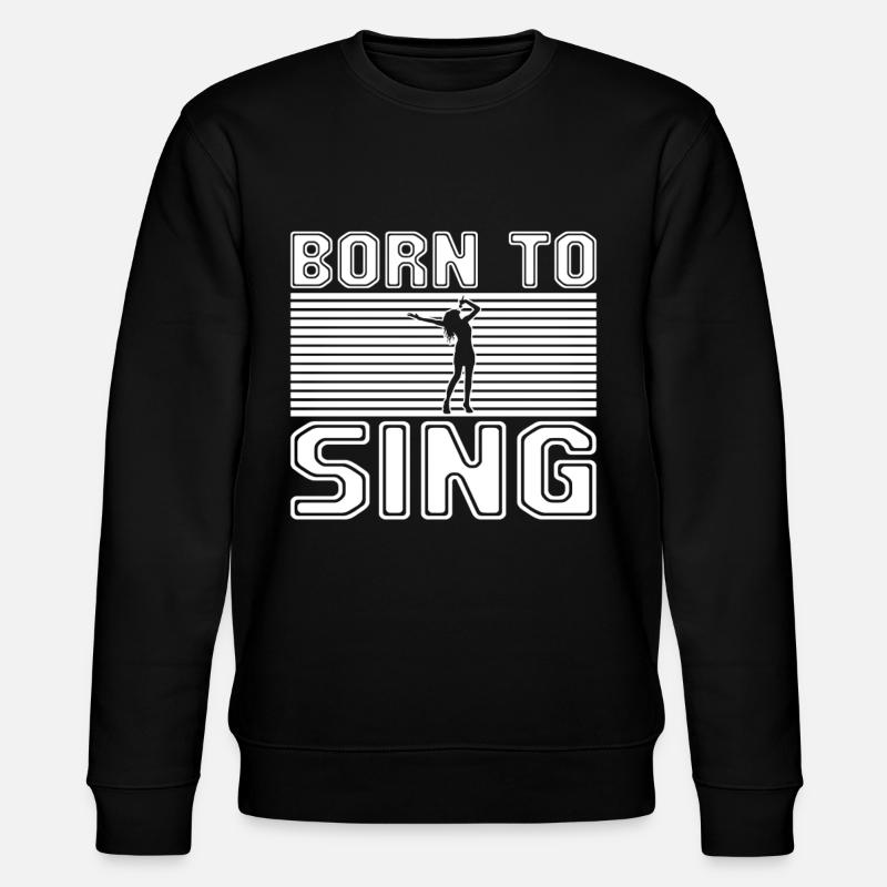 Sing - Stanley/Stella CHANGER Unisex Organic Sweatshirt - black