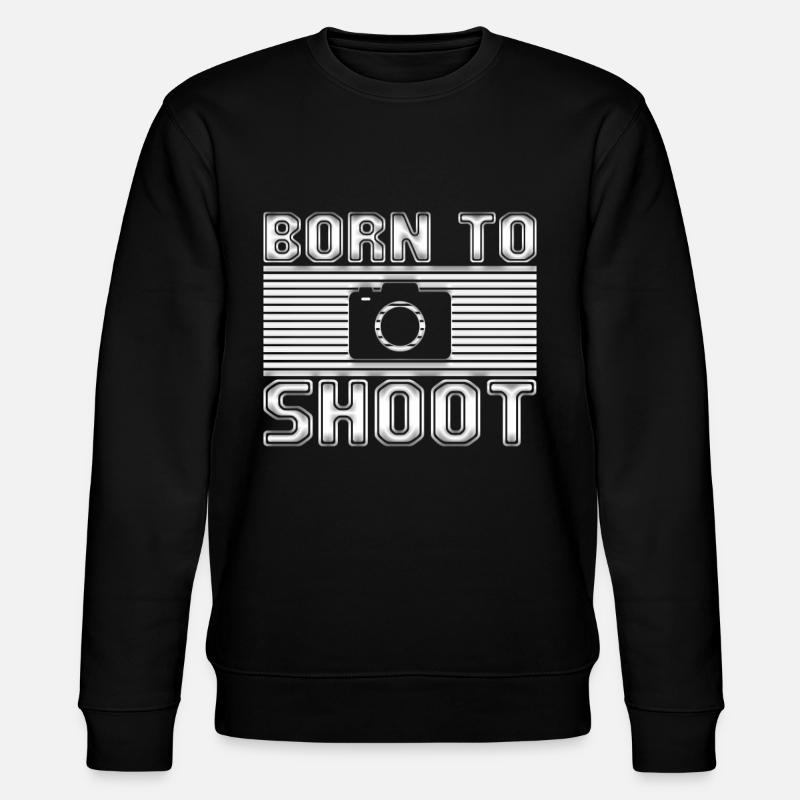 Fotografieren - Stanley/Stella Unisex Bio-Sweatshirt CHANGER  - Schwarz