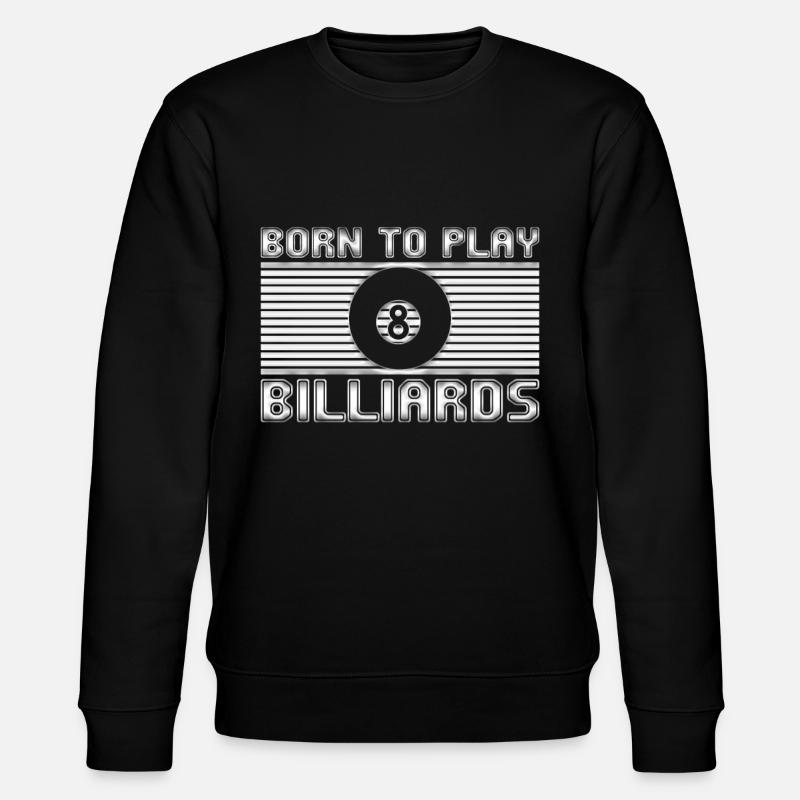 Billiards - Stanley/Stella CHANGER Unisex Organic Sweatshirt - black