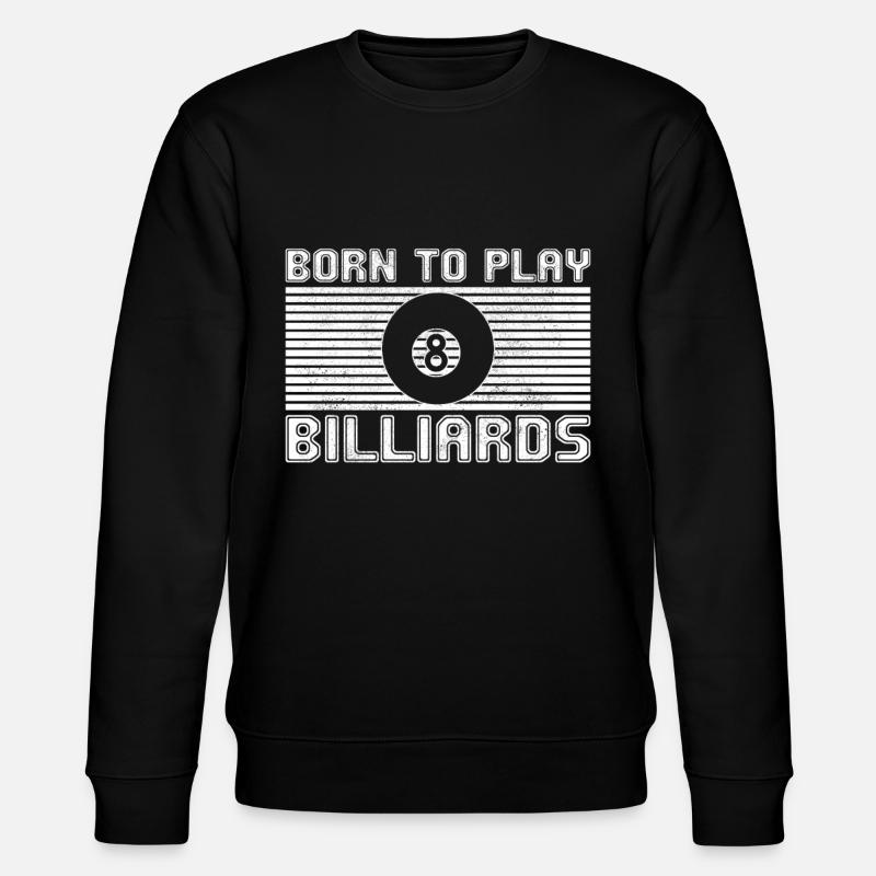 Billiards - Stanley/Stella CHANGER Unisex Organic Sweatshirt - black