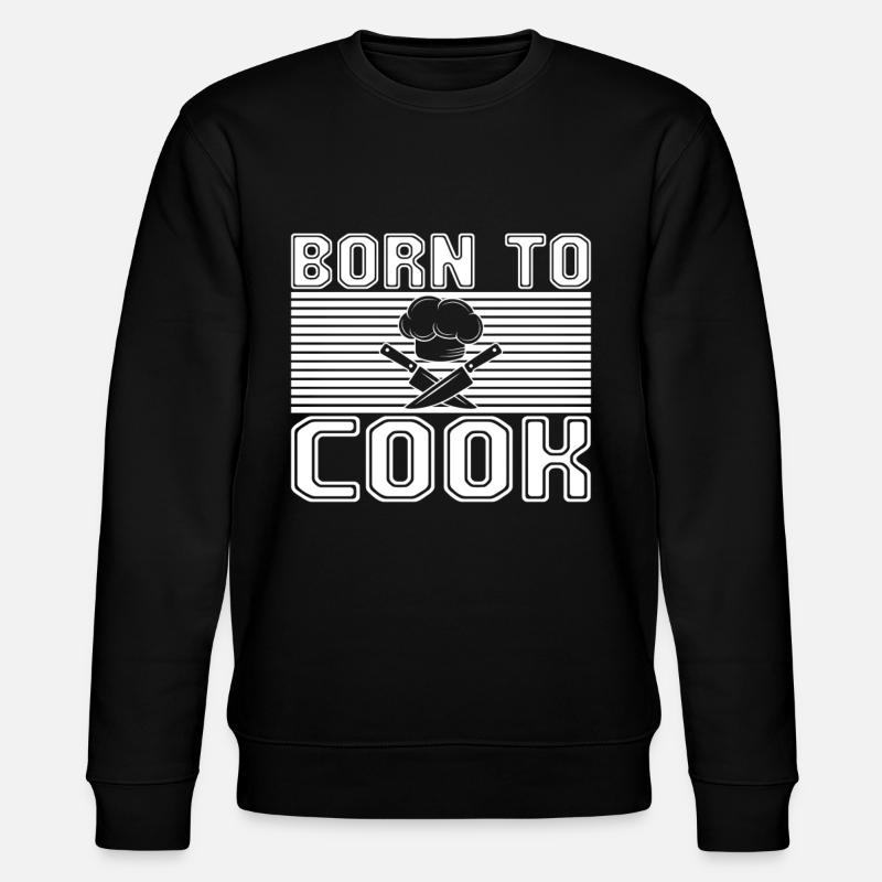 Kochen - Stanley/Stella Unisex Bio-Sweatshirt CHANGER  - Schwarz