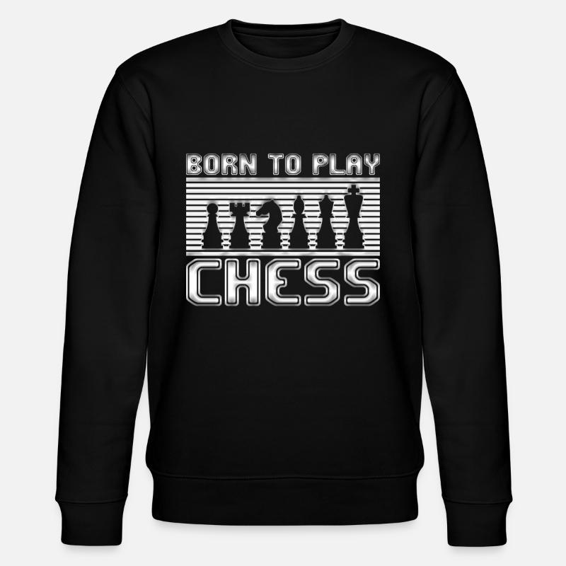 Schach - Stanley/Stella Unisex Bio-Sweatshirt CHANGER  - Schwarz