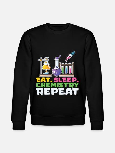 Scientist Chemist Physicist Physics Gift - Stanley/Stella CHANGER Unisex Organic Sweatshirt - black