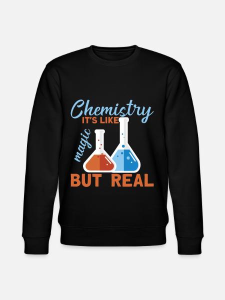 Scientist Chemist Physicist Physics Gift - Stanley/Stella CHANGER Unisex Organic Sweatshirt - black